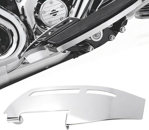واقي كعب لوح القدم من الكروم لدراجة Harley Touring/Electra Glide/Road Glide/Road King/Street Glide 1986-2025، FLD '12-2016، Softail '86-2017، نماذج Trike '08-Later in Kuwait