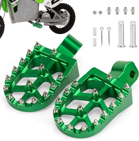 XINGWU Dirt Bike Foot Pegs for MX650 CNC Aluminum Pegs Heavy-Duty Foot Rest Pedals Compatible with Razor MX650 MX500 SX500 Electric Dirt Bikes Footpegs (Black) in Saudi Arabia