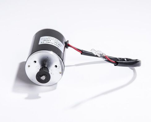 HiGear 150W Watt 24V Pulley with 16T Volt DC Brush Electric Motor #25 Chain 11T Sprocket Unite ZY6812 f Razor Scooter DIY Kids Kart 150-GM150115 Works with 12V by Alfa Wheels (150W 3M Pulley 16T) in Saudi Arabia