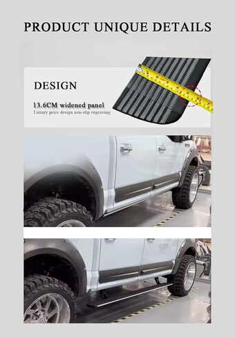 PowerStep Running Boards Fit for Chevrolet Silverado 2019 2020 2021 Power Side Steps Retractable Truck Steps Electric Running Board Deployable Side Step in Saudi Arabia