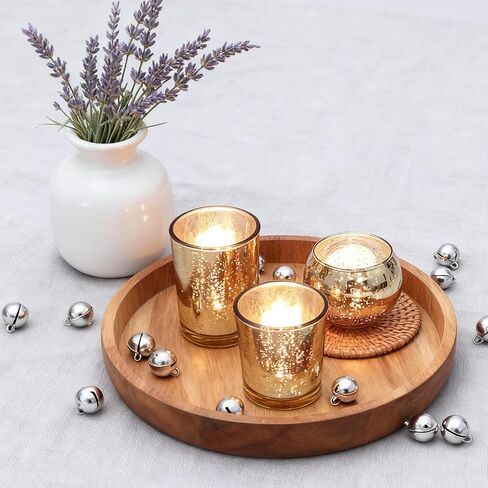 12 قطعة من حوامل الشموع الذهبية المتنوعة، حوامل شموع Tealight لقطع الطاولة المركزية، المنزل، حفل الزفاف، عيد الميلاد، عيد الميلاد، ديكور طاولة حفلات عيد الشكر (12، ذهبي) in Kuwait