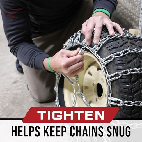 The ROP Shop Pair of Chain Tensioners for 13x5x6, 15x6x6, 16x6.5x8 Yard Garden Tractor Tires in Saudi Arabia