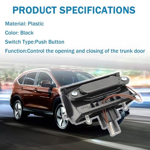 74810T0AA02 Trunk Lid Open Switch Fits for Honda CR-V 2012 2013 2014 2015 2016,Car Tailgate Release S-Witch Replace 74810-T0A-A01 74810-T0A-A02 in Saudi Arabia