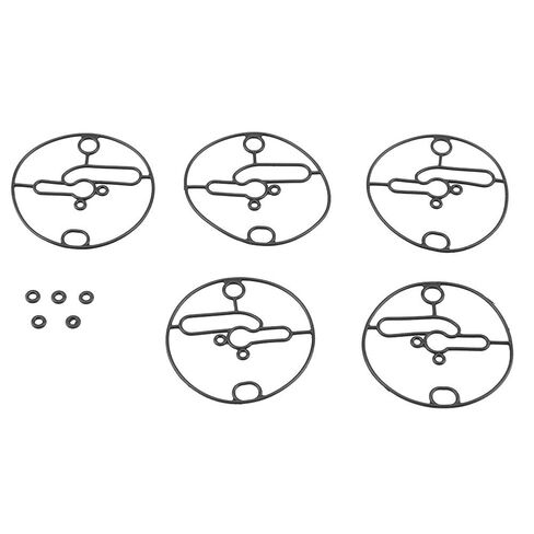 5pcs Carburetor Float Bowl Gasket, Rubber Replacement Fit 698781, with Easy Installation, for Fishery Animal Husbandry in Saudi Arabia