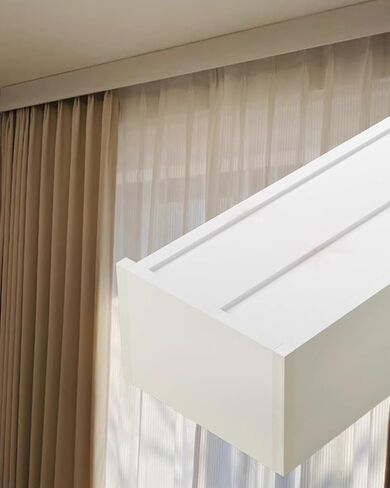 Curtain Rail, Ceiling/Wall Mounted Curtain Track Box with Mute Pulleys, in Saudi Arabia