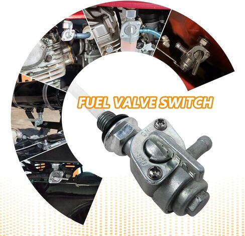 Fuel Shut ON Off Valve Tap Switch Gas Fuel Tank Valve Petcock Switch Replacement for Generac Generator 4000EXL - Right in Saudi Arabia
