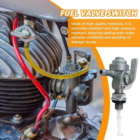 Fuel Shut ON Off Valve Tap Switch Gas Fuel Tank Valve Petcock Switch Replacement for Generac Generator 4000EXL - Right in Saudi Arabia