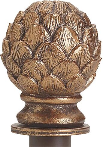SSWBasics Boutique Cobblestone Artichoke Round Fitting Finial in Saudi Arabia