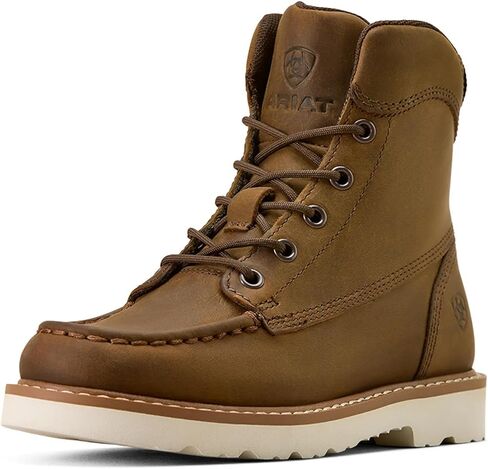 ARIAT unisex-child Lift Lacer Moc Toe Boot in Saudi Arabia