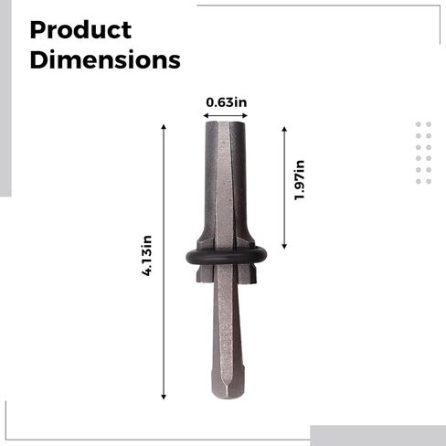 0.6 In Stone Splitter, 10 Pcs Rock Splitting Wedges With Wedge And Feather, Heavy Duty Hardened Steel Hand Tool For Stone, Concrete, Rock Splitting in Saudi Arabia