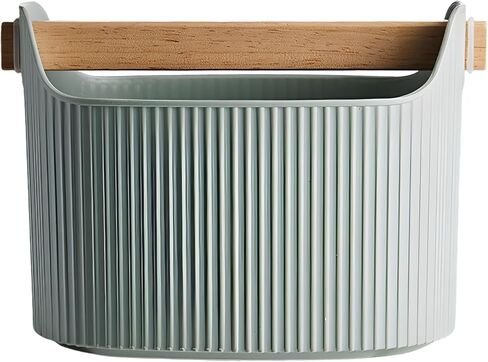 Grounds Box, Large Capacity Coffee Grounds Bucket, Nordic Green Garbage Storage, Beech Wood Knock Bar, Home & Cafe in Saudi Arabia