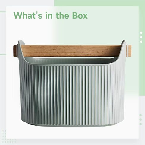 Grounds Box, Large Capacity Coffee Grounds Bucket, Nordic Green Garbage Storage, Beech Wood Knock Bar, Home & Cafe in Saudi Arabia