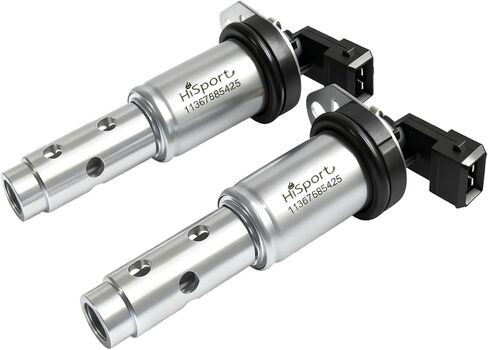 HiSport Engine Variable Valve Timing VANOS Solenoid 11367585425- Oil Control Valve Replacement For BMW 1 Series M 135i 328i 335i 525i X3 X5 128i 328i N51 N52 N54 3.0L V6 & more in Kuwait