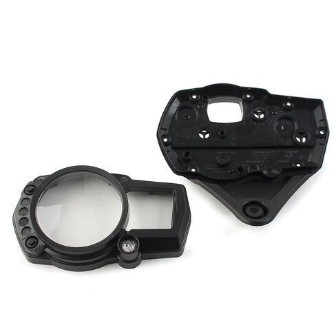 Cnamid5 ABS دراجة نارية عداد السرعة غطاء عداد المسافات مقياس سرعة الدوران الإسكان الأسود لسوزوكي GSXR600 GSXR750 K6 K8 2006-2010 in Kuwait