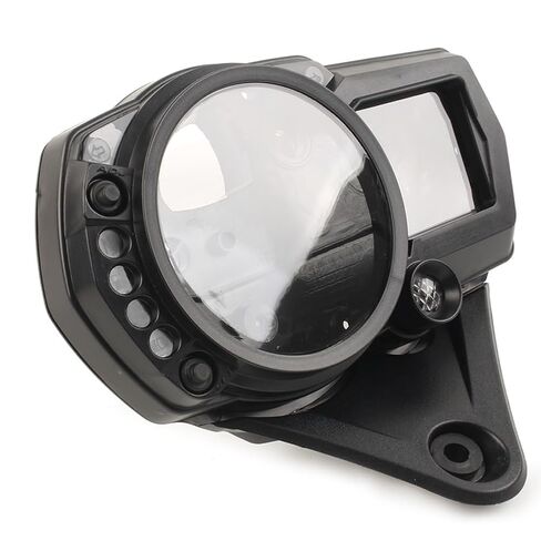 Cnamid5 ABS دراجة نارية عداد السرعة غطاء عداد المسافات مقياس سرعة الدوران الإسكان الأسود لسوزوكي GSXR600 GSXR750 K6 K8 2006-2010 in Kuwait
