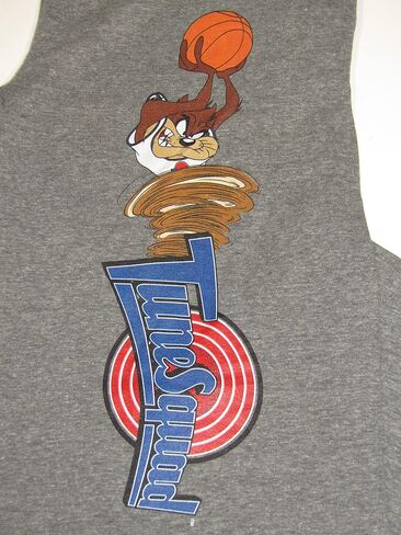 Space Jam: بنطال نوم رجالي من نوع Legacy Taz Character مصنوع من الجرافيت المنقط in Kuwait