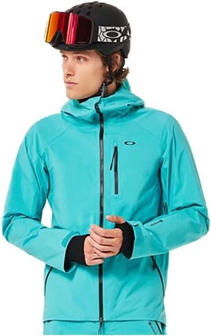 Oakley Mens Unbound Gore-Tex Shell Jacket2.0, Swimming Pool Blue, Large in Saudi Arabia