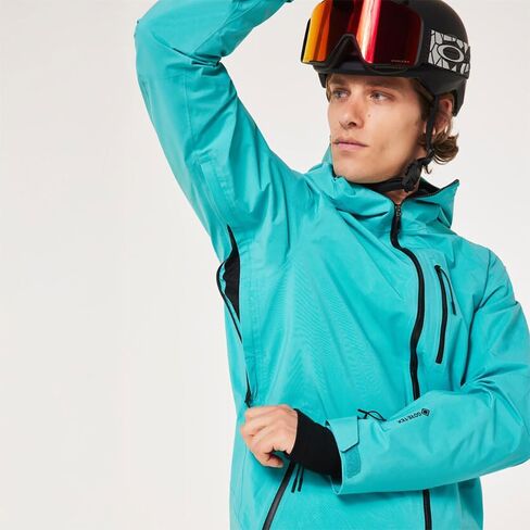 Oakley Mens Unbound Gore-Tex Shell Jacket2.0, Swimming Pool Blue, Large in Saudi Arabia