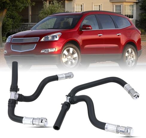 Engine Heater Hose Compatible With 2007-2017 GMC Acadia,2009-2017 Chevy Traverse,2007-2010 Saturn Outlook,2008-2017 Buick Enclave Replace#20765678 25862087 25862088 626-562 in Saudi Arabia