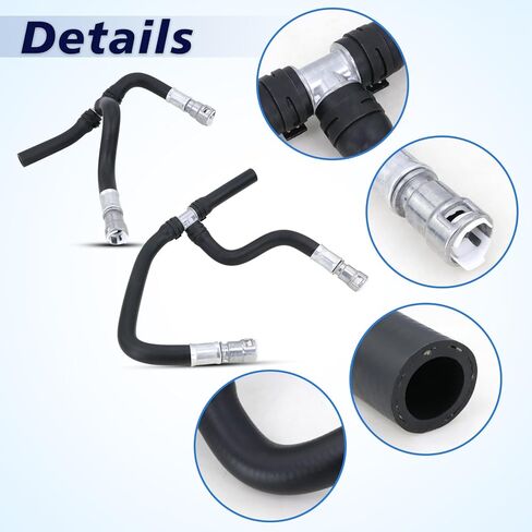 Engine Heater Hose Compatible With 2007-2017 GMC Acadia,2009-2017 Chevy Traverse,2007-2010 Saturn Outlook,2008-2017 Buick Enclave Replace#20765678 25862087 25862088 626-562 in Saudi Arabia