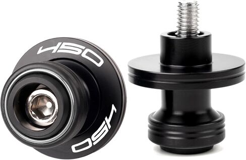 Compatible With CF 450MT 2025 450SS 450SR 450CLC 450NK 450 SS MT NK CLC SR CNC M10 Motorcycle Swingarm Spool Sliders Stand Screws (Black) in Saudi Arabia