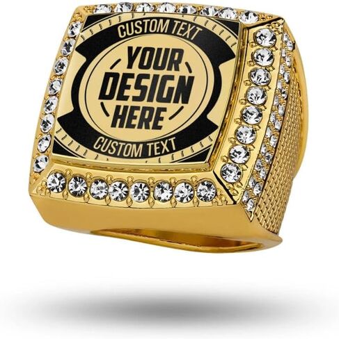 TrophySmack Custom Championship Ring - Size 12 Trophy in Saudi Arabia