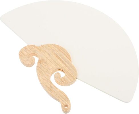 jojofuny DIY Hand Painted Lacquer Fan Kit Charming Graffiti Paper Fans for Weddings Parties Crafts Portable Handheld Design for Creative Fun Unique in Saudi Arabia