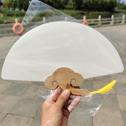 مروحة طلاء زخرفية - ديكور داخلي حرفي مطلي، مروحة للاحتفالات الدينية، وحفلات الزفاف والمناسبات الخارجية in Kuwait