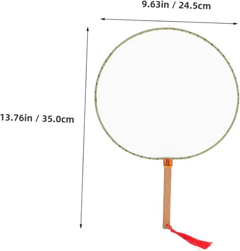 Housoutil 4pcs DIY Blank Hand Fans Paintable Handheld Fans with Handles for Boy Summer Crafts and Activities Creative Art Project for Family Bonding and Fun in Saudi Arabia