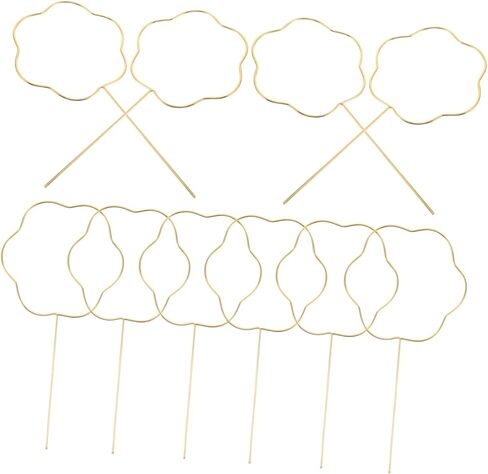 DOITOOL 10pcs Chinese Style Metal Fan Crafting Framework DIY Hand Fan Making Tool for Hanfu Decoration Lightweight Creative Design for Parties and Events in Saudi Arabia
