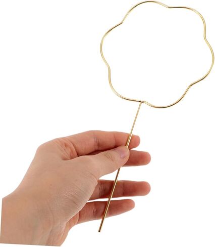 DOITOOL 10pcs Chinese Style Metal Fan Crafting Framework DIY Hand Fan Making Tool for Hanfu Decoration Lightweight Creative Design for Parties and Events in Saudi Arabia