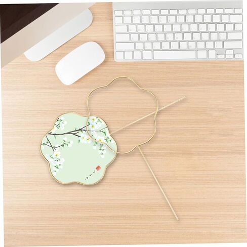 DOITOOL 10pcs Chinese Style Metal Fan Crafting Framework DIY Hand Fan Making Tool for Hanfu Decoration Lightweight Creative Design for Parties and Events in Saudi Arabia