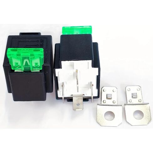 Automotive Relay with Fuse, 12V/24V 30A, 4PIN/5PIN, Copper Foot Silver Contact, for Car Lights Horns Modifications (24V 5PIN) in Saudi Arabia