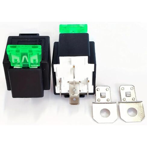 Automotive Relay with Fuse, 12V/24V 30A, 4PIN/5PIN, Copper Foot Silver Contact, for Car Lights Horns Modifications (24V 5PIN) in Saudi Arabia