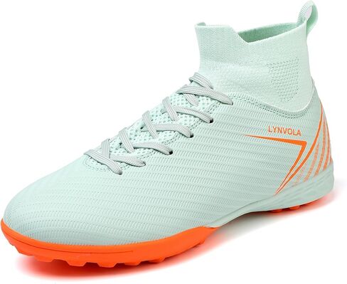 Men's Turf Soccer Cleats for Artificial Grass Indoor & Outdoor Football Shoes Lightweight with Superior Traction TF Boots for Training & Matches in Saudi Arabia