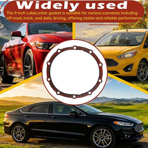 حشية الغطاء التفاضلي LLR-F900 متوافقة مع Ford 9 بوصة LubeLocker. in Kuwait