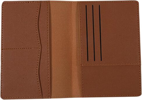 Travel Wallet For Men & Women - Dual Passport Holder, Ultra-Slim Leather Document Organizer(White). in Saudi Arabia