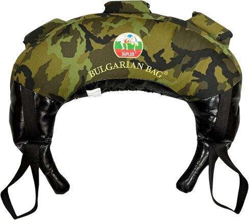 Bulgarian Bag Suples Camouflage Canvas Free Instructional Video Link Included! Fitness, Wrestling, Judo, Grappling, Functional Training, MMA, Sandbag, Powerbag, Cardio in Kuwait