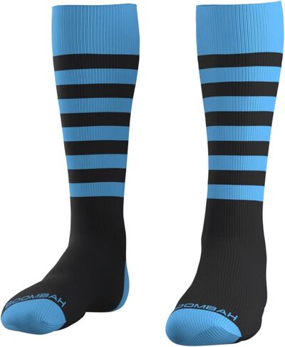 Boombah Highlight Multi Striped Baseball Fastpitch Softball Socks Over the Calf Below the Knee Youth & Adult Size Team Colors in Saudi Arabia