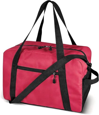 14 inch Small Gym Bag for Women & Men- Mini Duffel Bag Lightweight Carry On Bag Sports Bag for Travel,Sport,Workout-Black in Kuwait