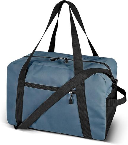 14 inch Small Gym Bag for Women & Men- Mini Duffel Bag Lightweight Carry On Bag Sports Bag for Travel,Sport,Workout-Black in Kuwait