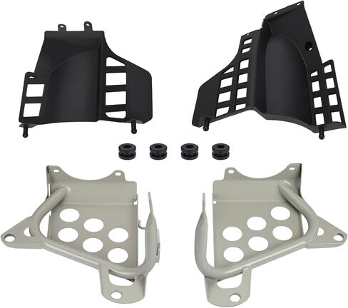 M MATI Left and Right Heel Guards Footrest & Nerf Bars for Yamaha B-Laster 200 YFS200 1990-2006 3JM-27445-00-00 3JM-27446-00-00 in Saudi Arabia