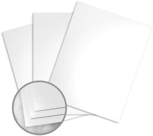 Futura White Card Stock - 17 x 11 in 80 lb Cover Gloss C/2S 250 per Package in Saudi Arabia