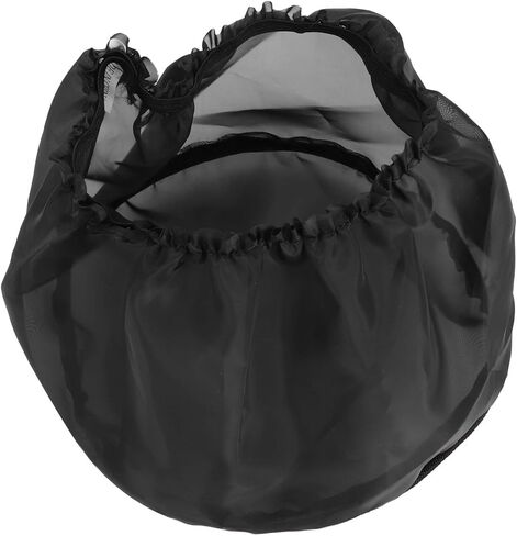 Tbest Cleaner Cover Rain Sock Wrap Motorcycle Accessory Fit for Touring Kits Black 18x17x12cm in Saudi Arabia