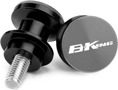 Swingarm for Suzuki B-King 1300 Bking 1300 2008 2009 2010 2011 2012 Motorcycle CNC Swingarm Spools Slider Stand Screws (Color : Gray) in Saudi Arabia