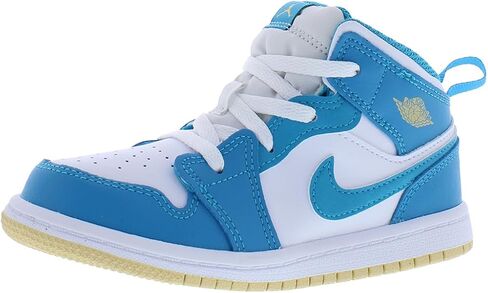nike Air Jordan 1 Mid Toddler Aquatone/Celestial Gold-White DQ8425 400 in Kuwait