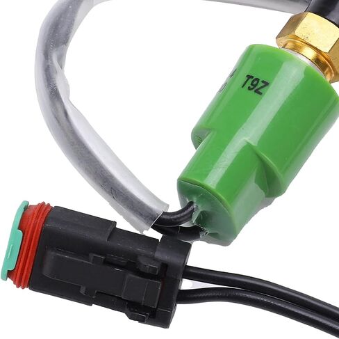استبدال ملحق مستشعر مفتاح الضغط لـ CAT 320 / 320B، قابس مربع صغير - هيكل ABS ومعدني متين، سهل التركيب، صيانة أداء السيارة in Kuwait