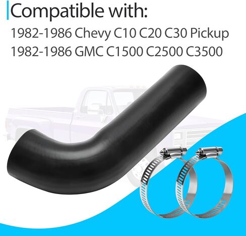 14040786 خرطوم عنق حشو الوقود مع المشابك متوافق مع تشيفي C10 C20 C30 بيك اب GMC C1500 C2500 C3500 1982-1986 يستبدل 573-020 FNH169 in Kuwait