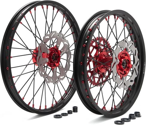 TOFR لهوندا 21 "19" مجموعة عجلات التصنيع باستخدام الحاسب الآلي CRF250R CRF450R CR125R CR250R CRF450X in Kuwait