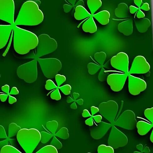 ربطات عنق من Three Rooker St. Patrick's Day ربطة عنق رجالي من Clover ربطة عنق Lucky Four Leaf Clover in Kuwait